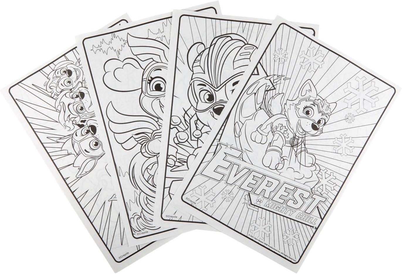 Crayola Paw Patrol Coloring Book (288Pgs), Kids Coloring Book Pages & Stickers, Paw Patrol Gift, Travel Activity, Toddler Toys, 3+