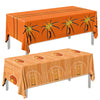 Dydamud Basketball Tablecloths 2Pcs Basketball Court Tablecloth Disposable Sports Ball Party Table Covers Plastic For Kids Boys