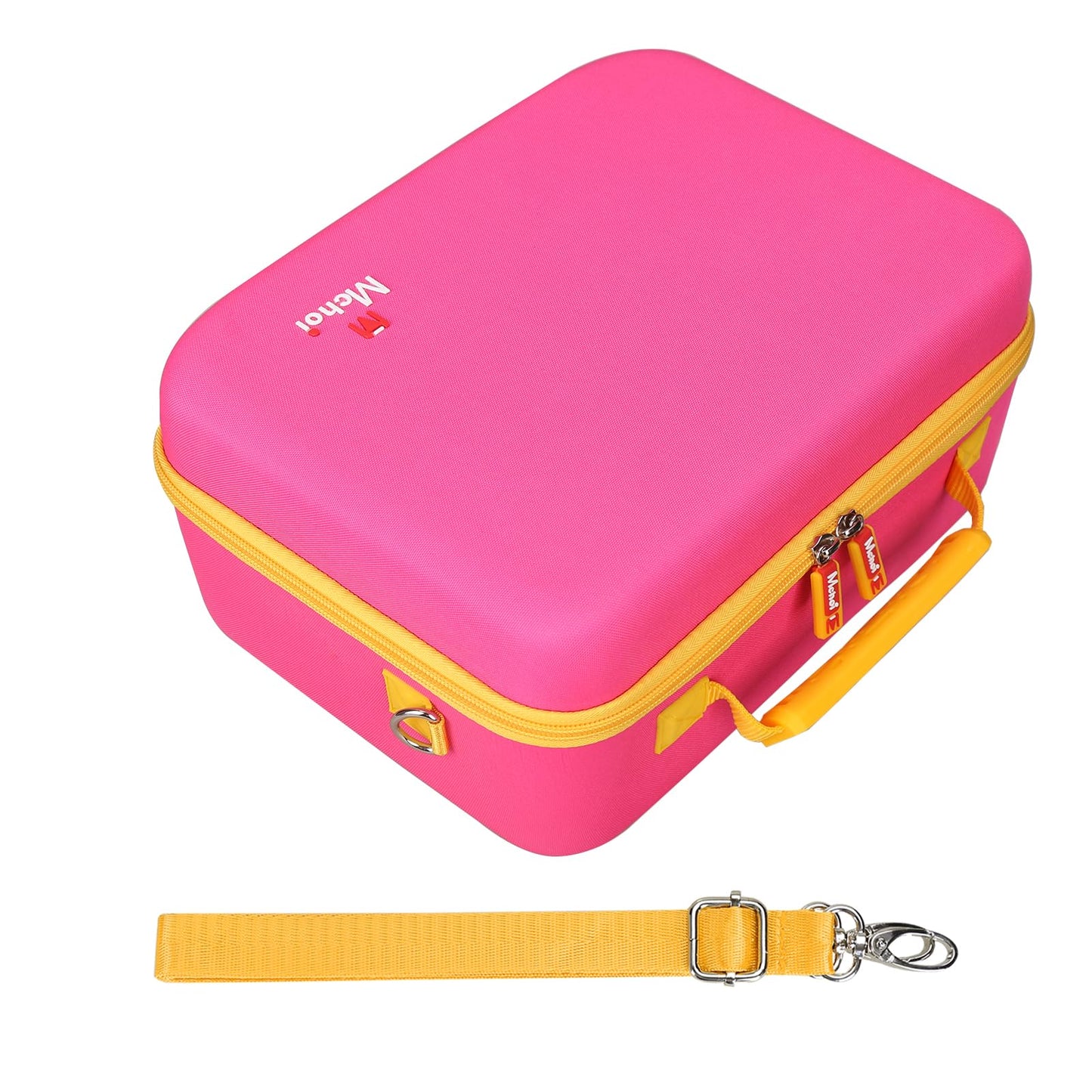 Mchoi Shockproof Carrying Case Fits for PicassoTiles/Playmags 100 Piece Set Magnet Building Tiles, EVA Portable Storage Case Sho