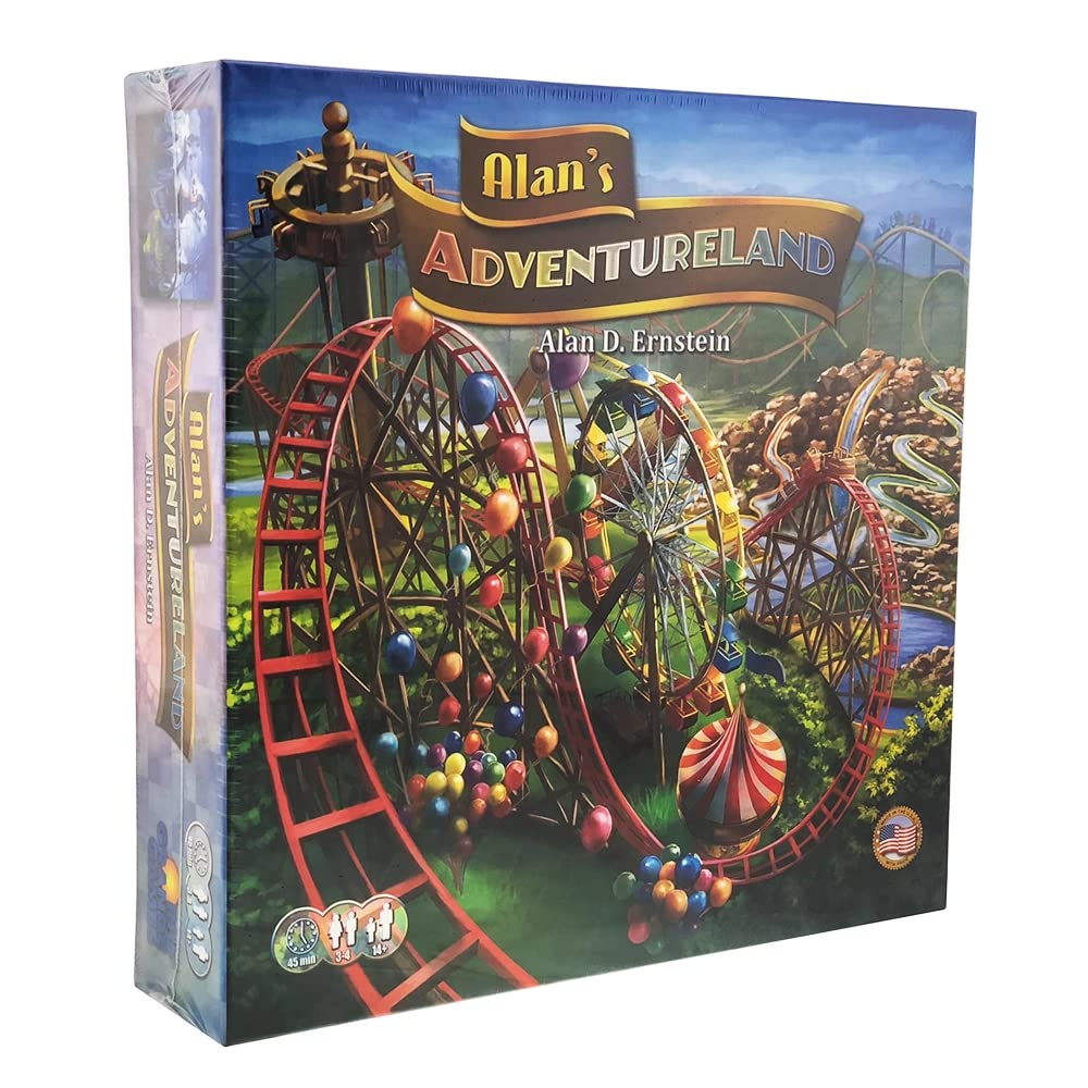 Rio Grande Games Alan'S Adventureland Game