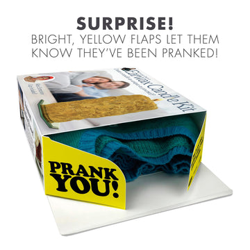 Prank Pack Earwax Candle Kit - Funny Gag Gift Box for Birthdays & Holidays, 1 Count, Cardboard
