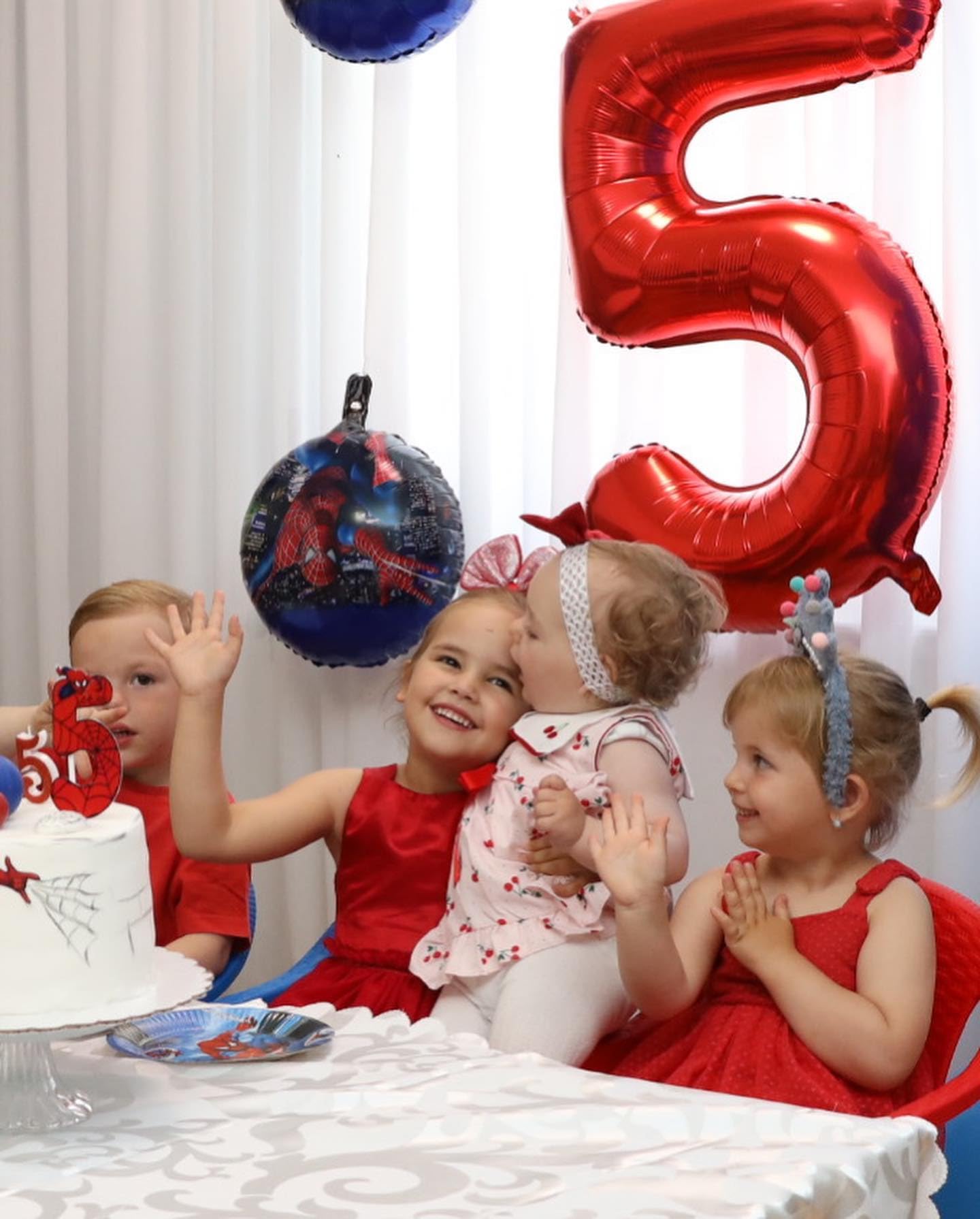 Red Number 7 Balloon 40 Inch, 7 Balloon Number, 7Th Birthday Decorations, Red Party Supplies For Boys Girls
