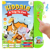 Kiddale Smart Animal Sounds Book| Wild, Farm, Ocean, Birds, Insects And Animals Young Ones| Interactive, Musical, Intelligent, T
