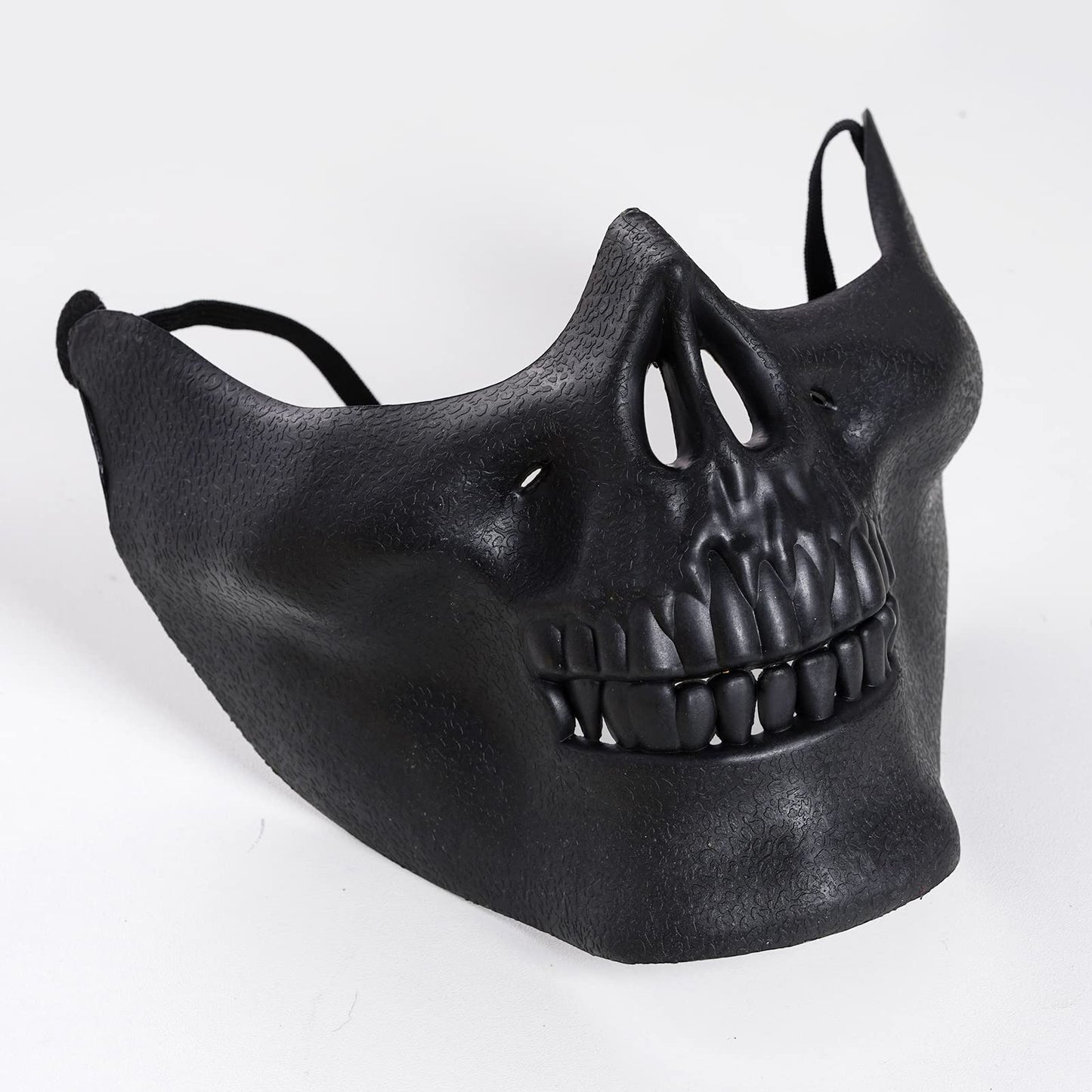 Yookat 4 Pieces Halloween Masquerade Mask Skull Skeleton Mask Half Face Skeleton Mask Masquerade Masks Skull Masks for Halloween