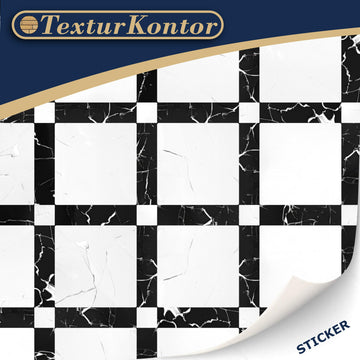 3 Sheets Self Adhesive Floor Tiles For Dollhouse 1:12 Scale (Chenonceau)