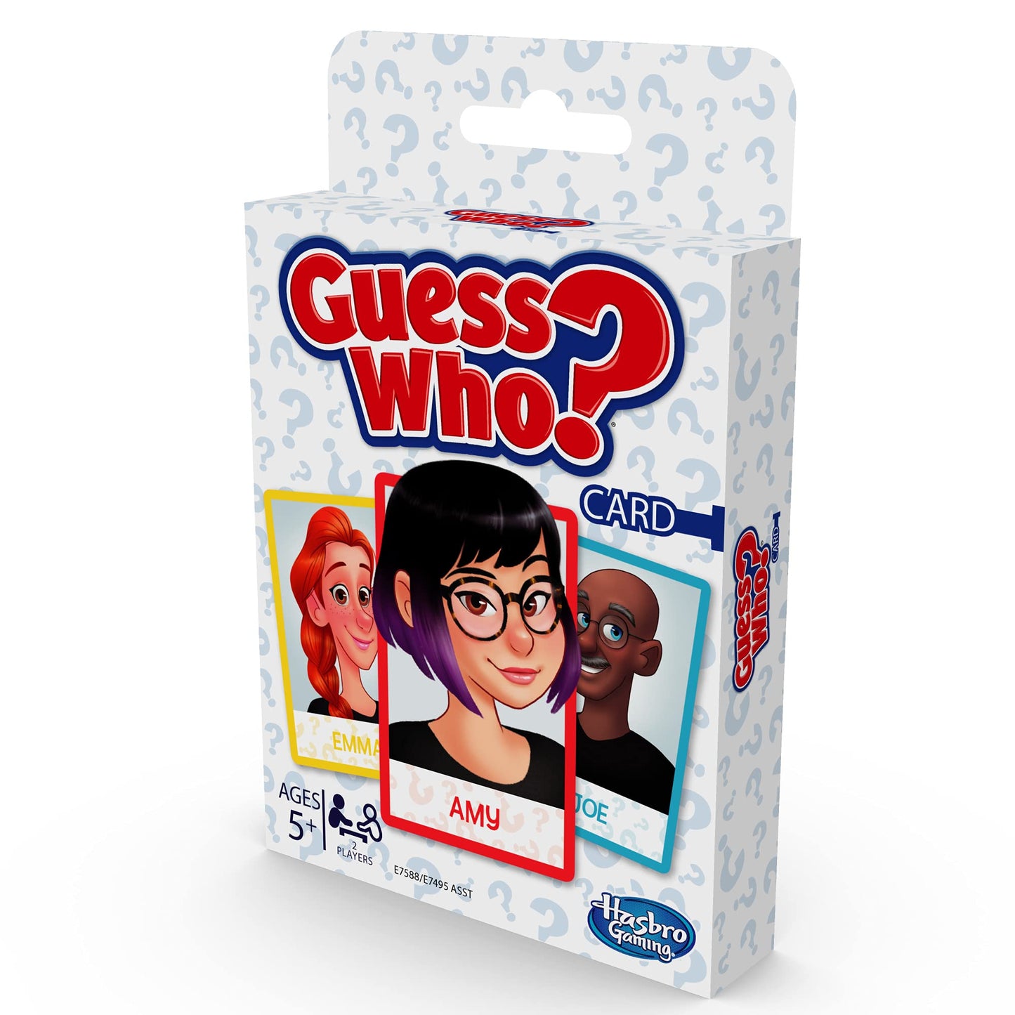 Hasbro Gaming Guess Who? Card Game For Kids Ages 5 And Up, 2 Player Guessing Game