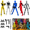 DANONI Titan 13 Action Figure Lucky Robot 13 Action Figures 3D Printed Analog Robot Titan 13 Figure Stop Action Animation Multi-Articulated Action Figure (5-Piece)