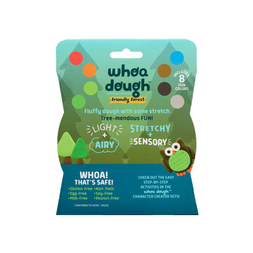 Whoa Dough Air Dry Clay Friendly Forest 8 Pack by Chuckle and Roar