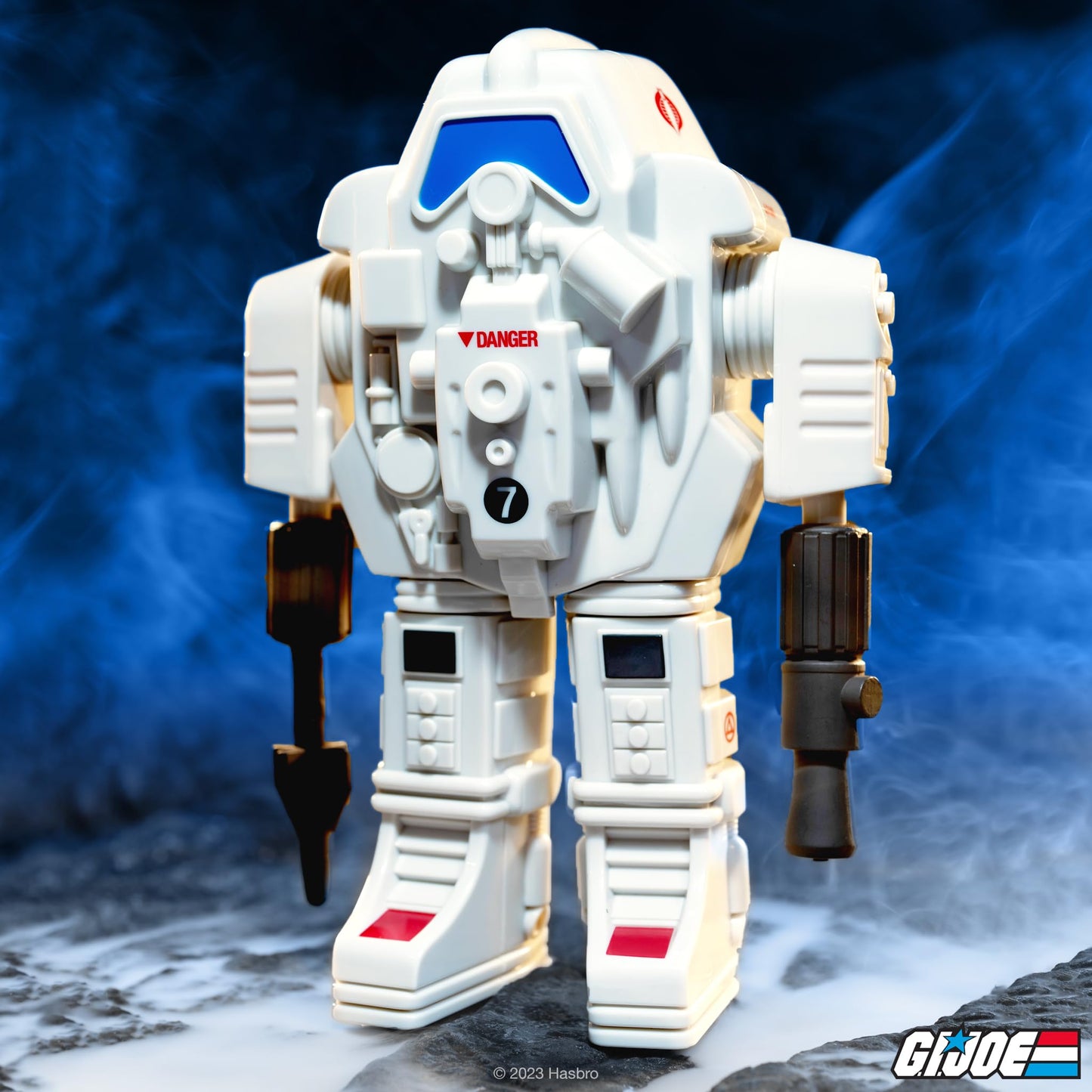 Super7 Super Cyborg G.I. Joe Cobra S.N.A.K.E. protective covering (Full Color - Gray) - 11 G.I. Joe Action Figure with Accessories Classic Cartoon Collectibles