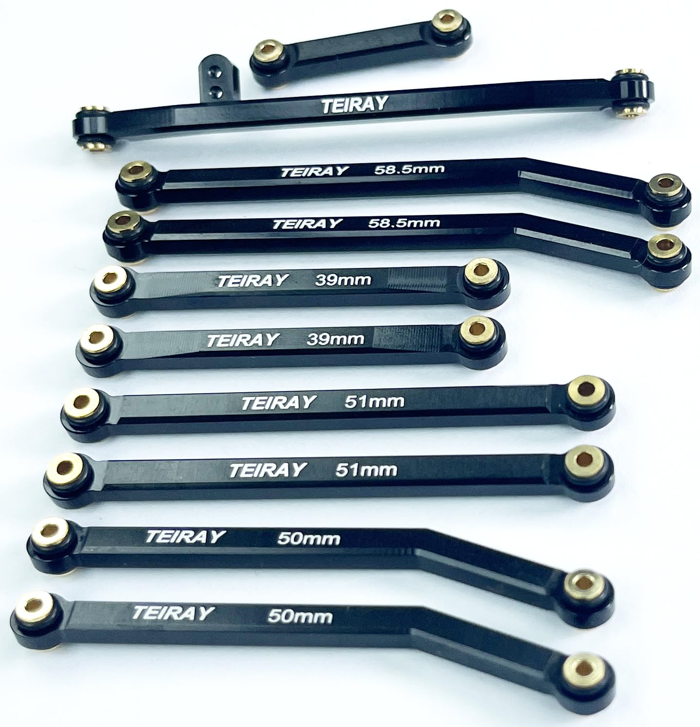 TEIRAY SCX24 Links Upgrades High Clearance RC Crawler Car Steering Rod Tie for AXIAL 1/24 SCX24 AXI00001 C10 AXI00002 Wrangler J
