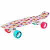 jaspo Fun Candy Fiber Skateboard 25.5  Inx 7  In Specially Designed For Beginners-(Age Above 10 Years), Multicolor