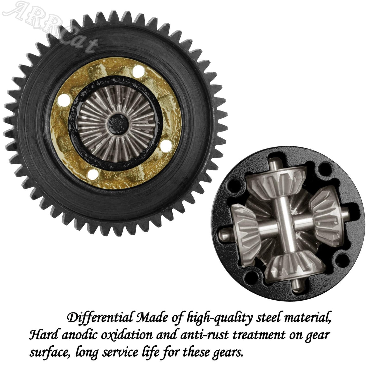 50T Center Differential Upgrades Part for Arrma 1/7 Felony Fireteam Infraction Mojave 6S, 1/8 Kraton Notorious Outcast Talion Ty