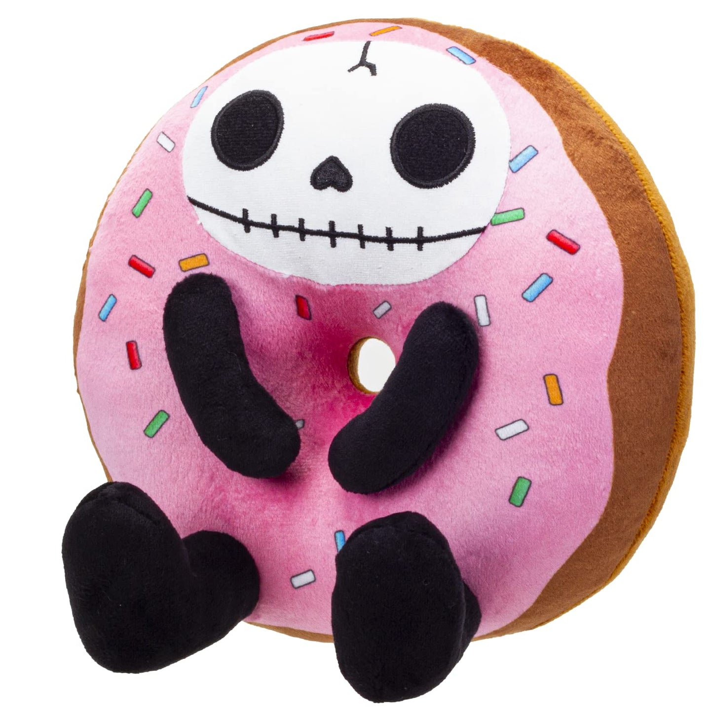 Furrybones Donatsu Sprinkled Donut Plush Collectible 10 Inch Tall Soft Figurine