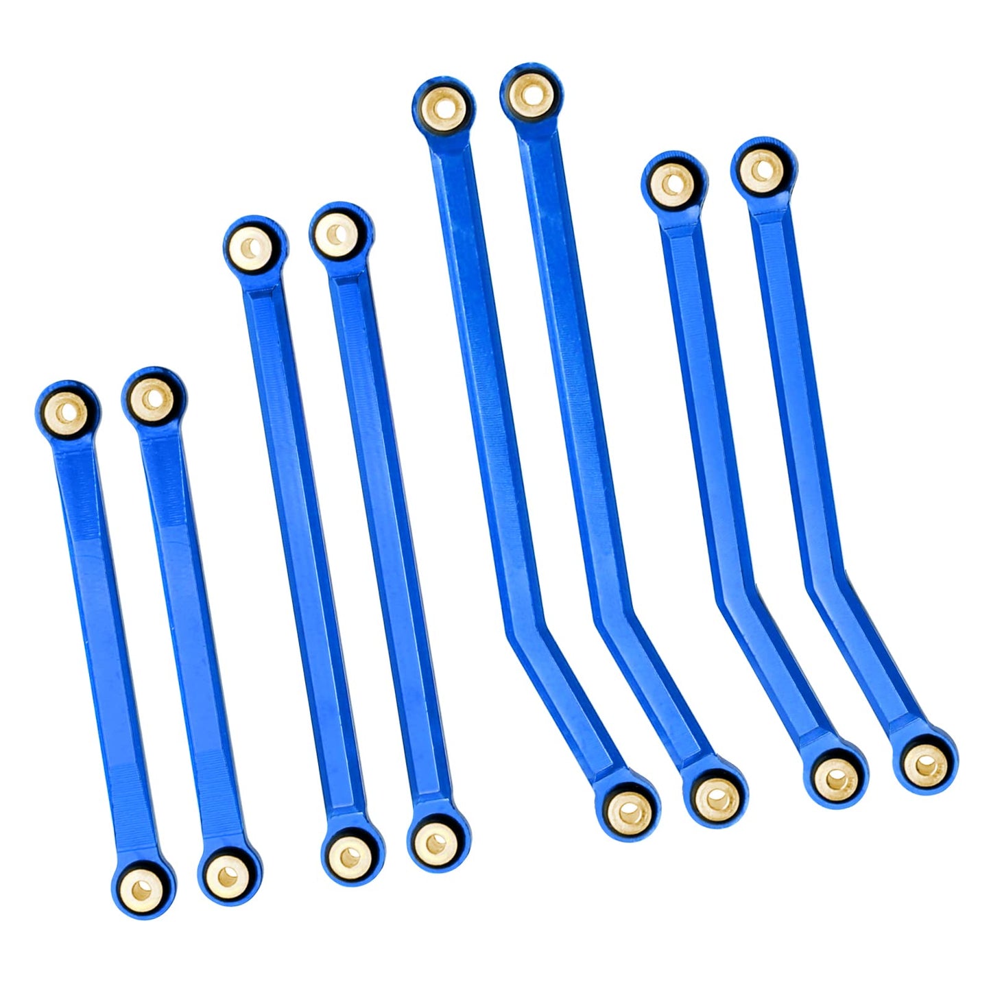Hobbypark High Clearance Links Set Upgrades For Axial Scx24 C10 Axi00001 Wrangler Jlu Axi00002 Bronco Axi00006 1/24 Rc Crawler C