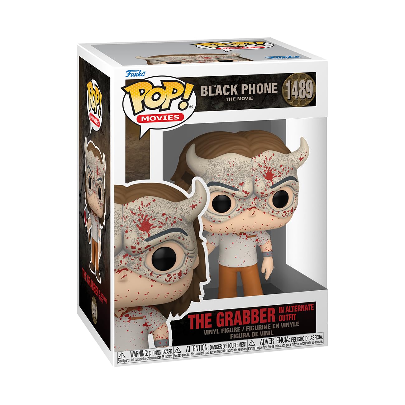Funko Pop! Movies: Black Phone - The Grabber - Bloody - Collectable Vinyl Figure - Gift Idea - Official Merchandise - For Kids & Adults - Horror Fans - Model Figure For Collectors And Display