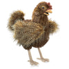 Folkmanis Hen Hand Puppet, Brown