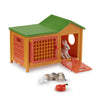 Terra By Battat – Bunny Toy – Toy Bunny – Toy Rabbit – Rabbit Figurine – Bunny House – Bunny Hutch
