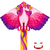 YongnKids Unicorn Kite for Kids Age 4-8 8-12, Large Kites for Adults Easy to Fly with 328ft Kite String,Perfect Beginner Kites f