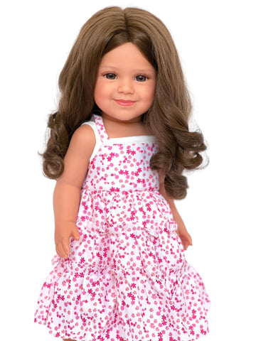 Kennedy And Friends 18 Inch Fashion Dolls- Tilt And Pose Feature And All Vinyl (F1-Cr)