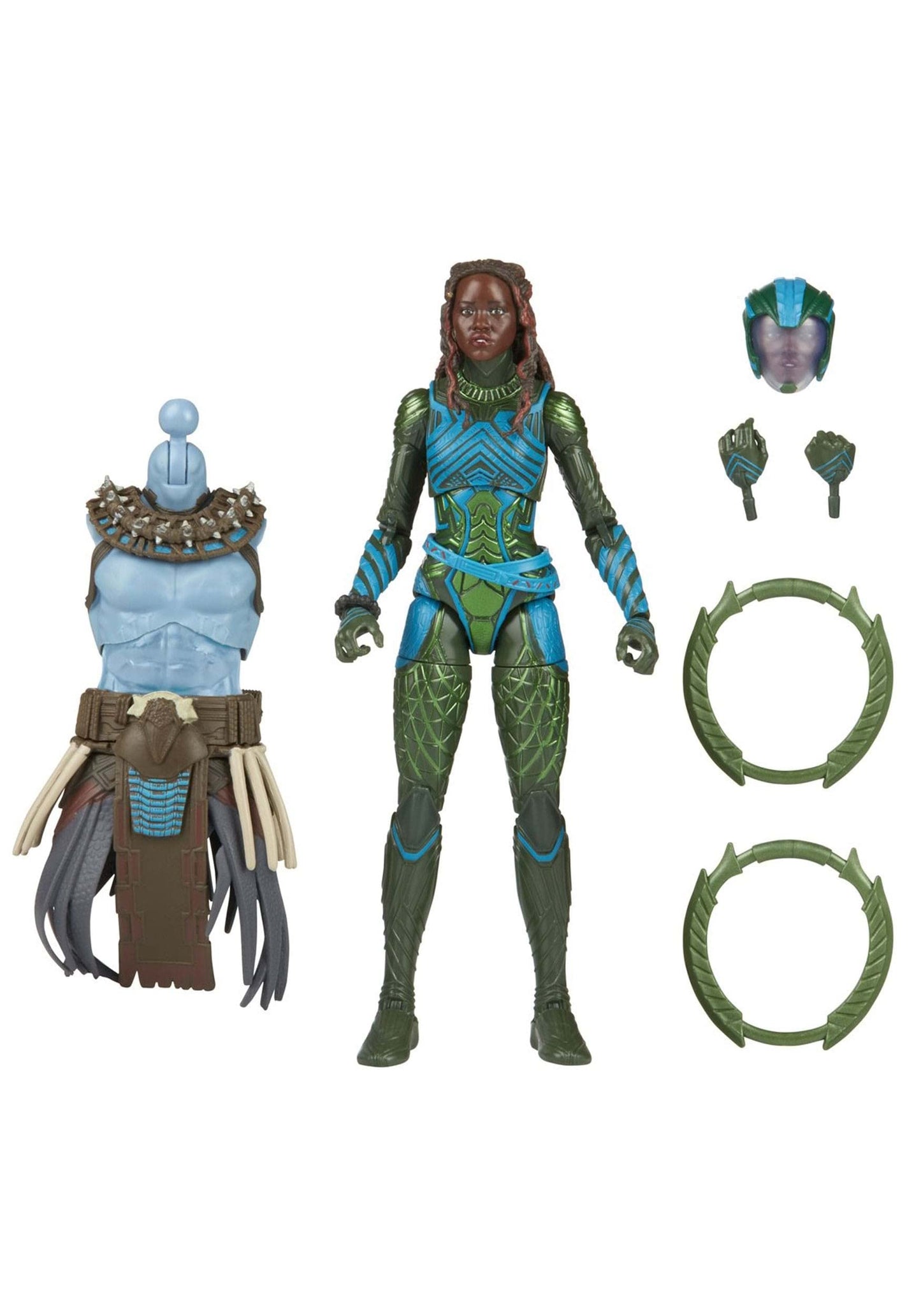Marvel Legends Series Black Panther Wakanda Forever Nakia 6-Inch Mcu Action Figure Toy, 5 Accessories, 1 Build-A-Figure Part