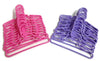 12 Pink And 12 Lavender Plastic Hangers For 18 Inch Dolls Fits 18 Inch Doll Clothes