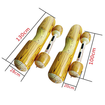 2 Sets Pool Floats For Kids,Pool Toys, Wood Shape Water Pool Float, Adults Lounger, Inflatable Pool Float For Adults And Kids In