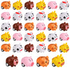 33 Pcs Mini Animal Pull Back Toy Cars for Boys Girls Kids Toddlers, Party Favors Teacher Classroom Treasure Box Prizes, Pinata F