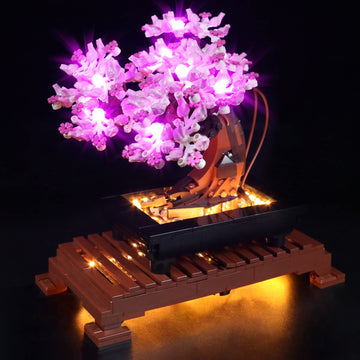 Led Light Kit For Lego 10281 Bonsai Tree Set, Decoration Lights Lighting Kit Compatible With Lego 10281 ( Lights Only, No Lego M