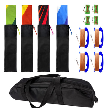 Delta Kites For Adults, Easy To Fly Kites, Best Kites (4 Pack Could Be Stacked)