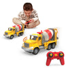 Driven by Battat - Toy Cement Mixer with Remote Control - Toy Construction Vehicle for Kids - Lights and Sounds - Movable Parts