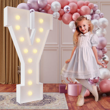 Imprsv 4Ft Marquee Light Up Letters For Birthday Party Decorations Marquee Letters For Marry Me Wedding Event Baby Shower Annive