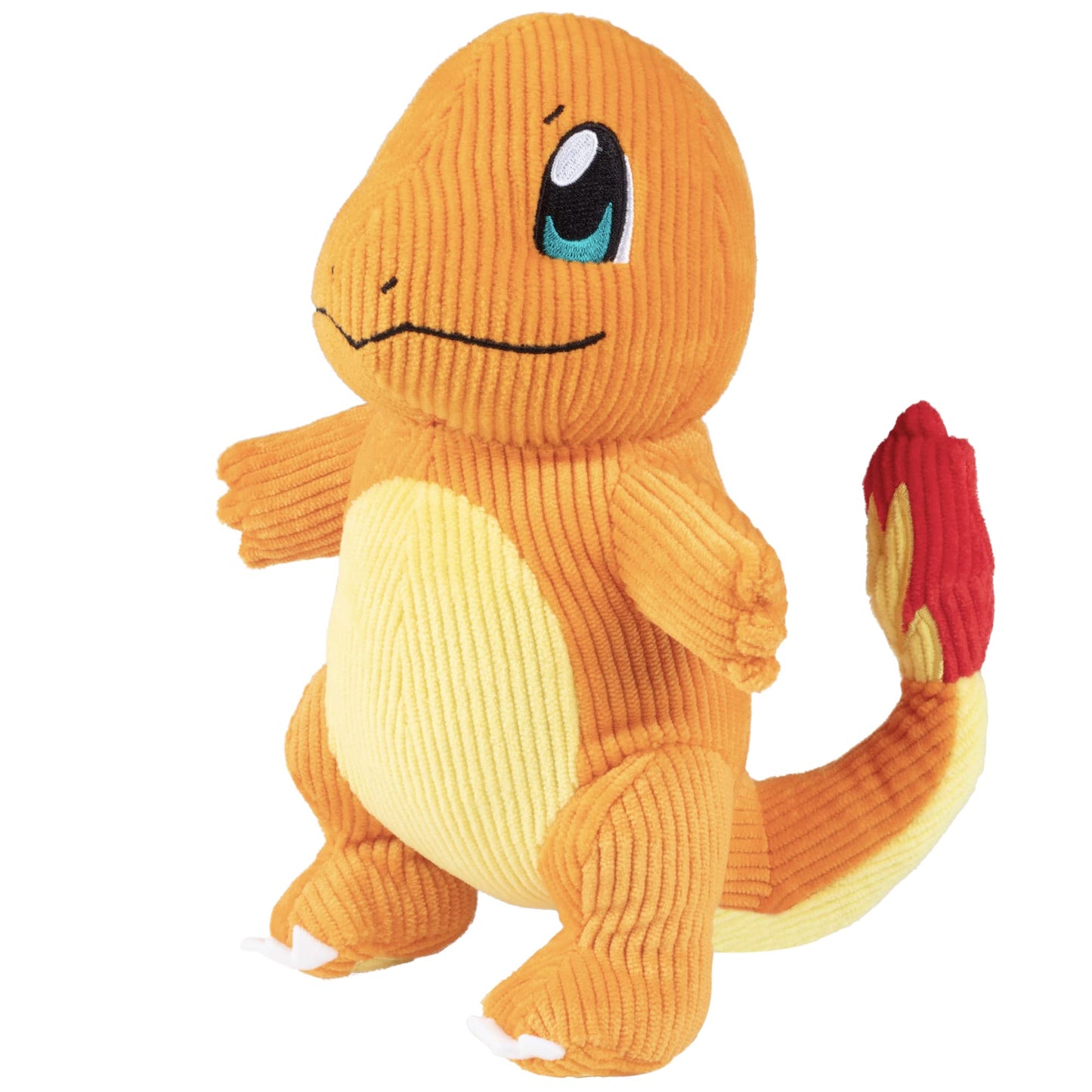 Pokémon 8' Charmander Corduroy Fabric Plush - Officially Licensed - Quality Authentic & Soft Corduroy Stuffed Animal Toy - Limited Edition - Great Gift For Kids, Boys, Girls & Fans Of Pokemon