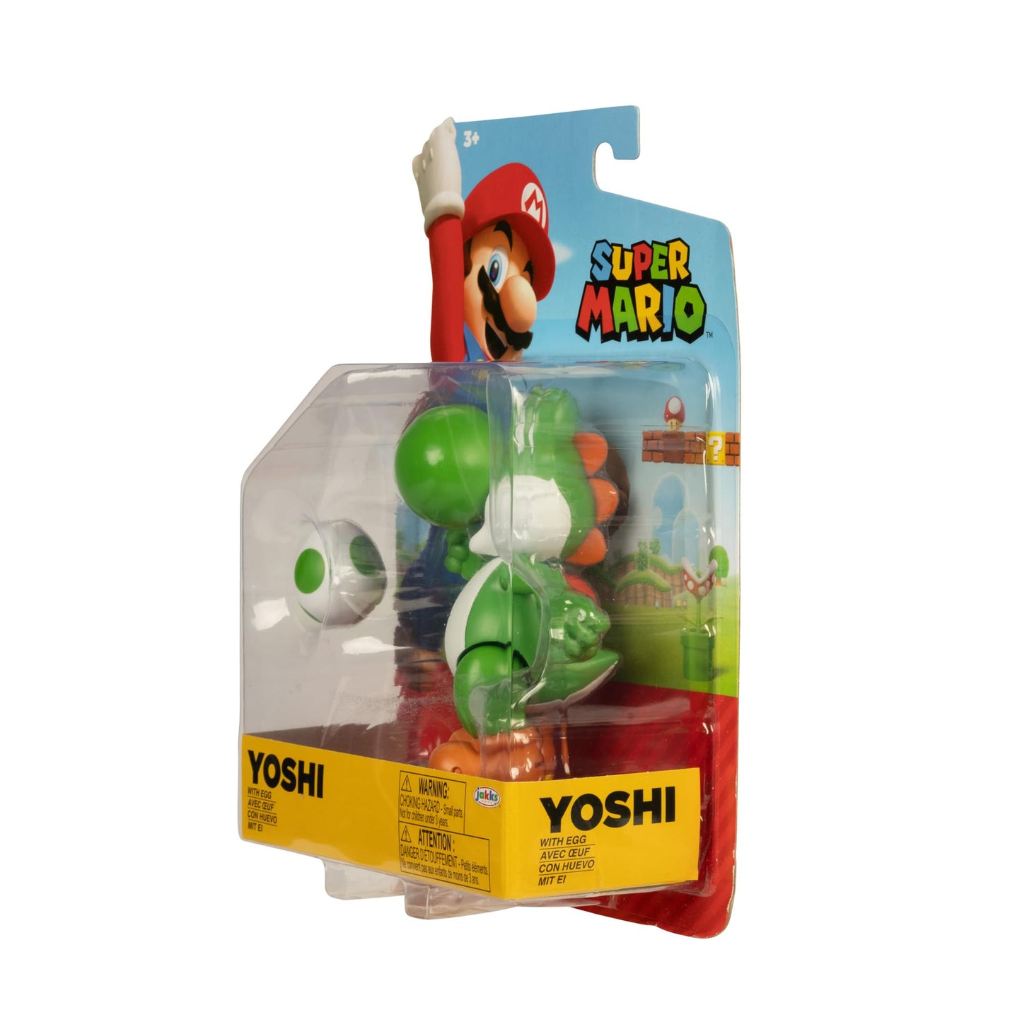 Super Mario 4'' Action Figures Green Yoshi with Egg