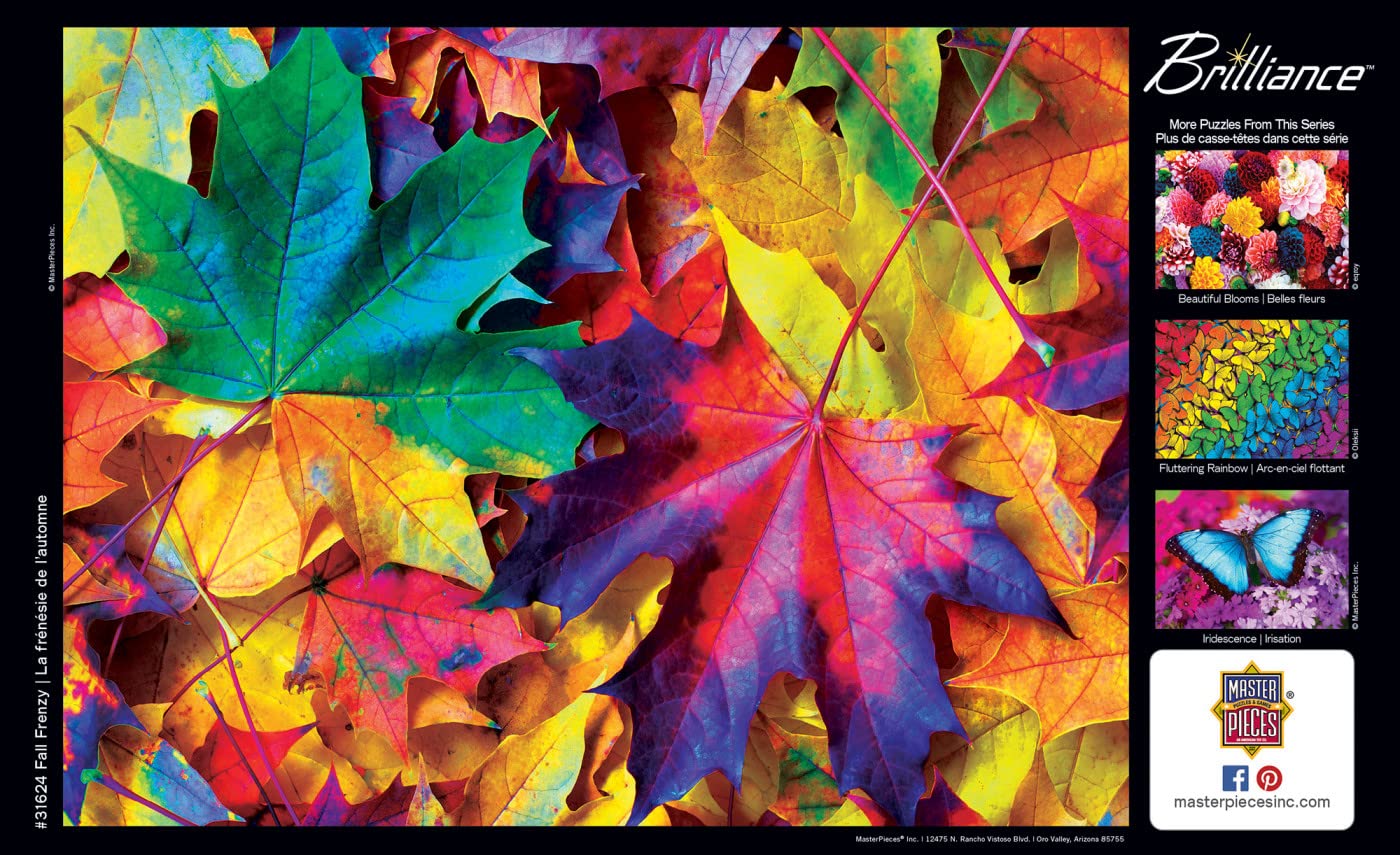Fall Frenzy 550 Piece Jigsaw Puzzle