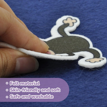 Chefan Felt Flannel Board Stories For Toddlers,The Three Little Pigs,Preschool Felt Activities,Flannel Graphic