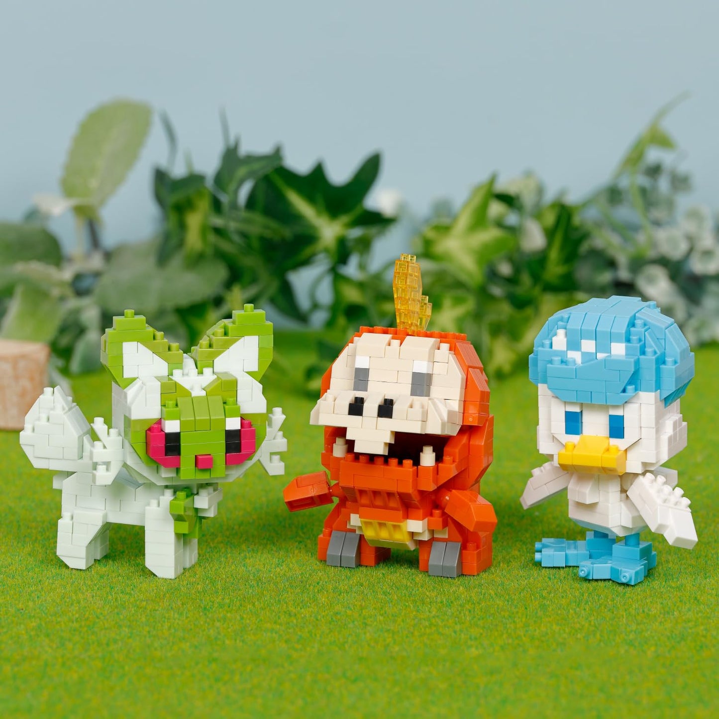 Nanoblock - Pok Mon - Sprigatito, Pok Mon Rs Series Building Kit