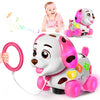 Toys For 1 Year Old Girl Boy, Baby Toy 6-12-18 Months, Musical Puppy Toddler Learning Toy For 1 Year Old Girl Gift, Bilingual Ed