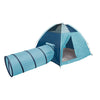 Pacific Play Tents 20431 Hide Me Cool Blue Tent + Tunnel Combo 58'' X 58'' X 46''