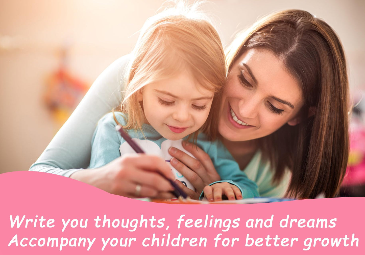 Ginmlyda Girls Diary With Lock For Kids, 7X5.25 Inches 160 Lined Pages Secret Pink Butterfly Notebook For Girls Journal With Loc