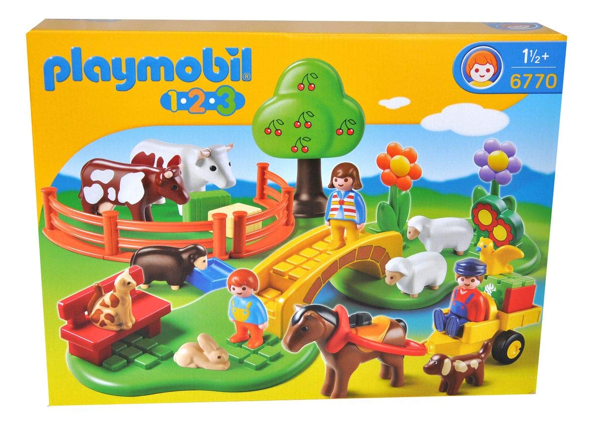 Playmobil 1.2.3 Countryside Toy