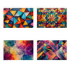 Misitu Small Jigsaw Puzzles For Adults Challenging Puzzle Small Puzzles Mini Jigsaw Puzzles For Adults 150 Pieces Micro Tiny Puzzels Abstract Art Puzzles Travel Puzzles 6 X 4 Inches, 4 Packs