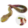 3D Printed Snake Toys,3D Printed Animals,Articulated Flexible 3D Printed Viper Fidget Toy,Realistic Slithering Design, Collectib
