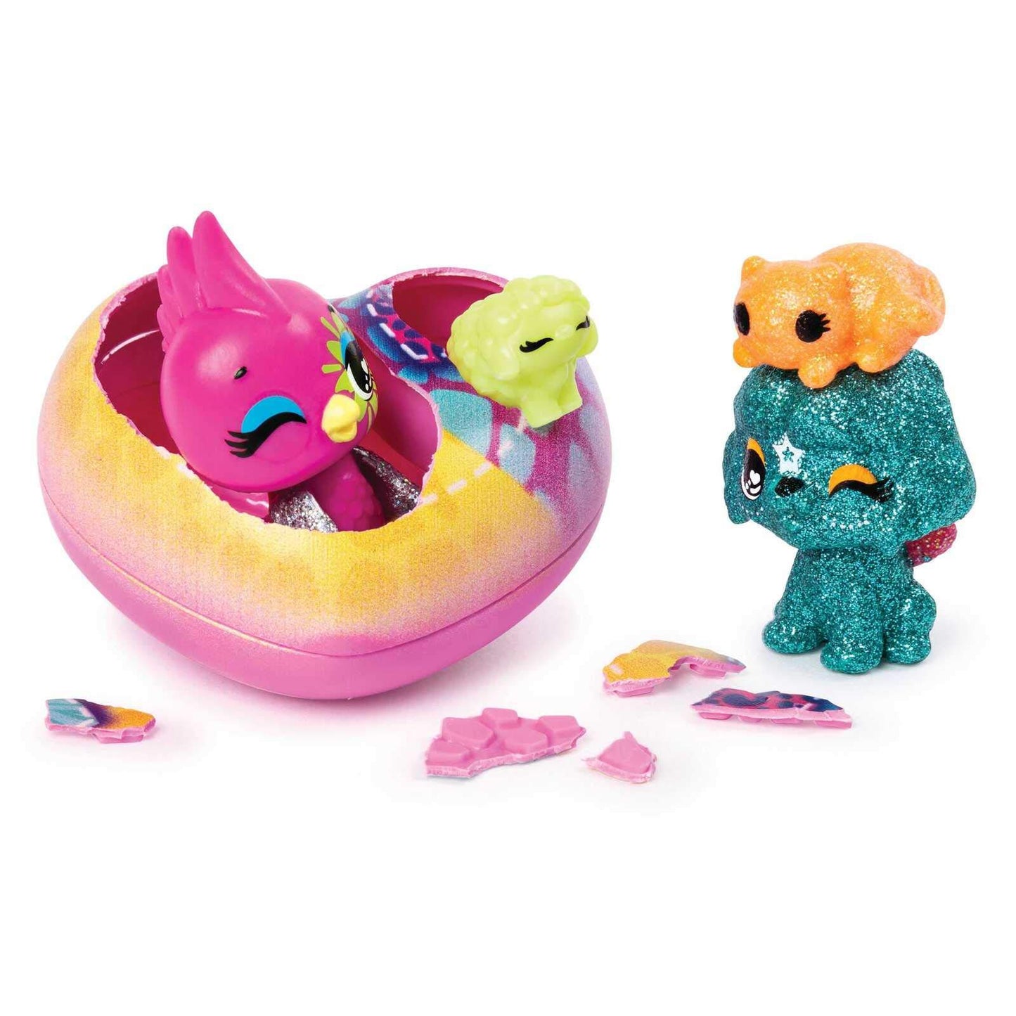 Hatchimals Colleggtibles - Pet Obsessed - Pet Shop Multi Pack New Hatchy Hearts Styles Vary