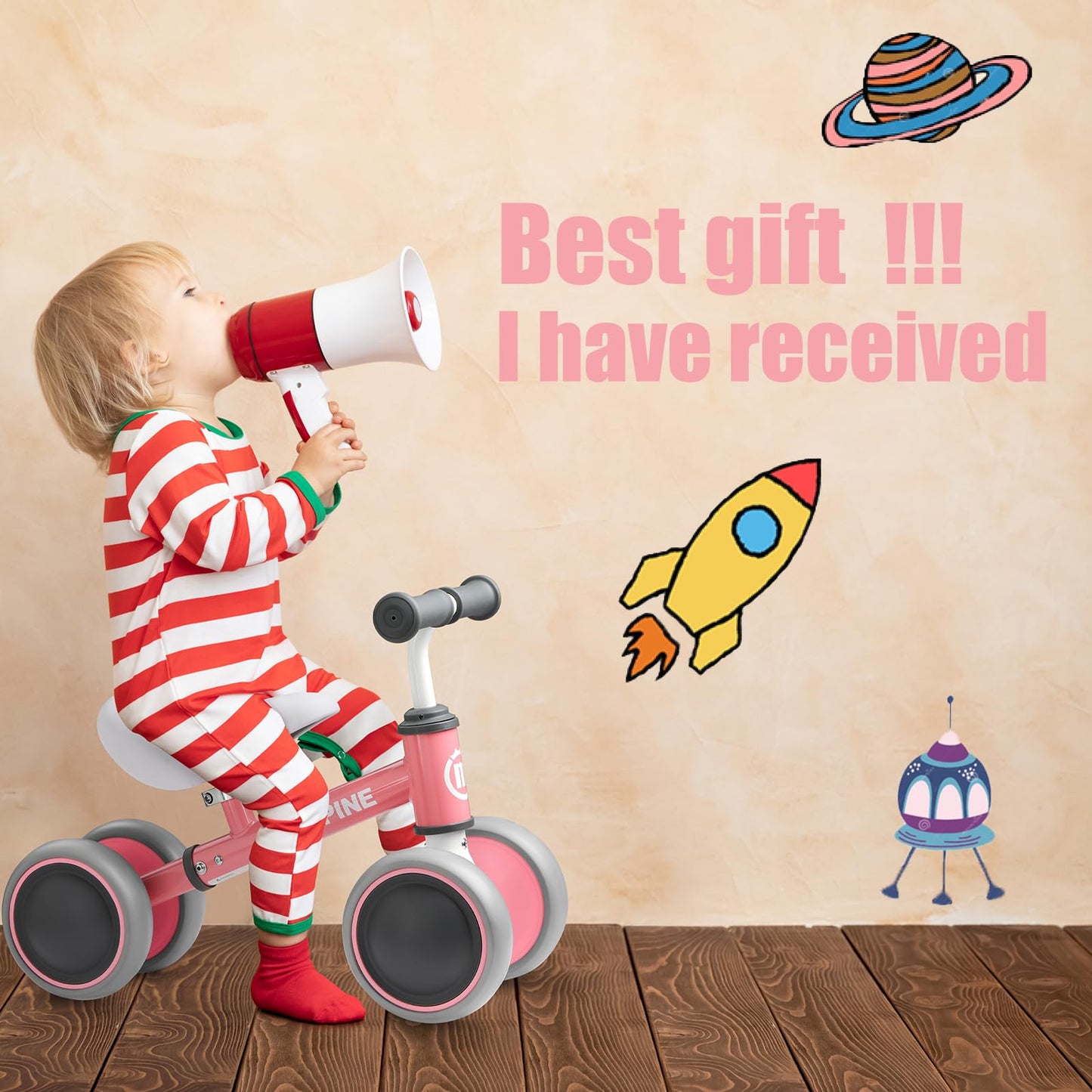 Baby Balance Bike Toddler Bike Kids Toys for 1 Year Old Boys Girls 12-24 Months Toys Kids Balance Bike Best First Birthday Gifts