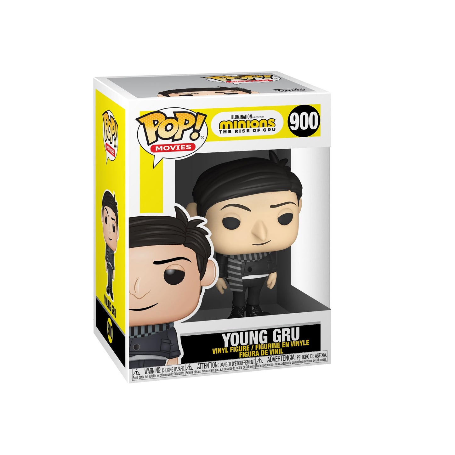 Funko Pop! Movies: Minions: The Rise Of Gru - Young Gru, Multicolor, 3.75 Inches