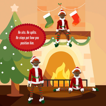 The Original Elf Christmas Dolls, 12'' Christmas Elf Doll, Toy Elf For Kids Or D Cor, Mini Toy Elf Dolls For Christmas, Christm