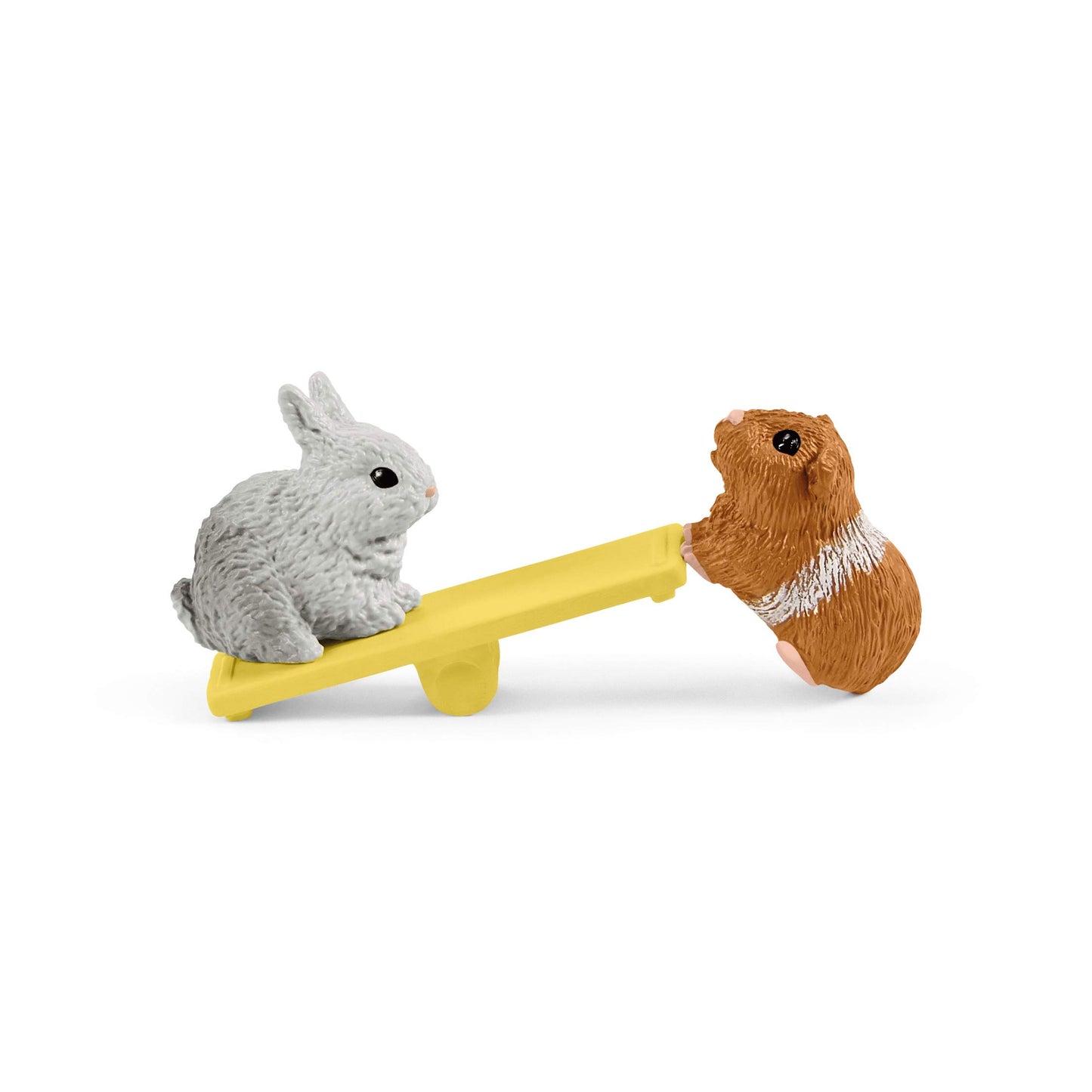 Schleich Farm World, Animal Toys For Kids, Rabbit And Guinea Pig Toy Set With Hutch 14-Piece Set, Ages 3+