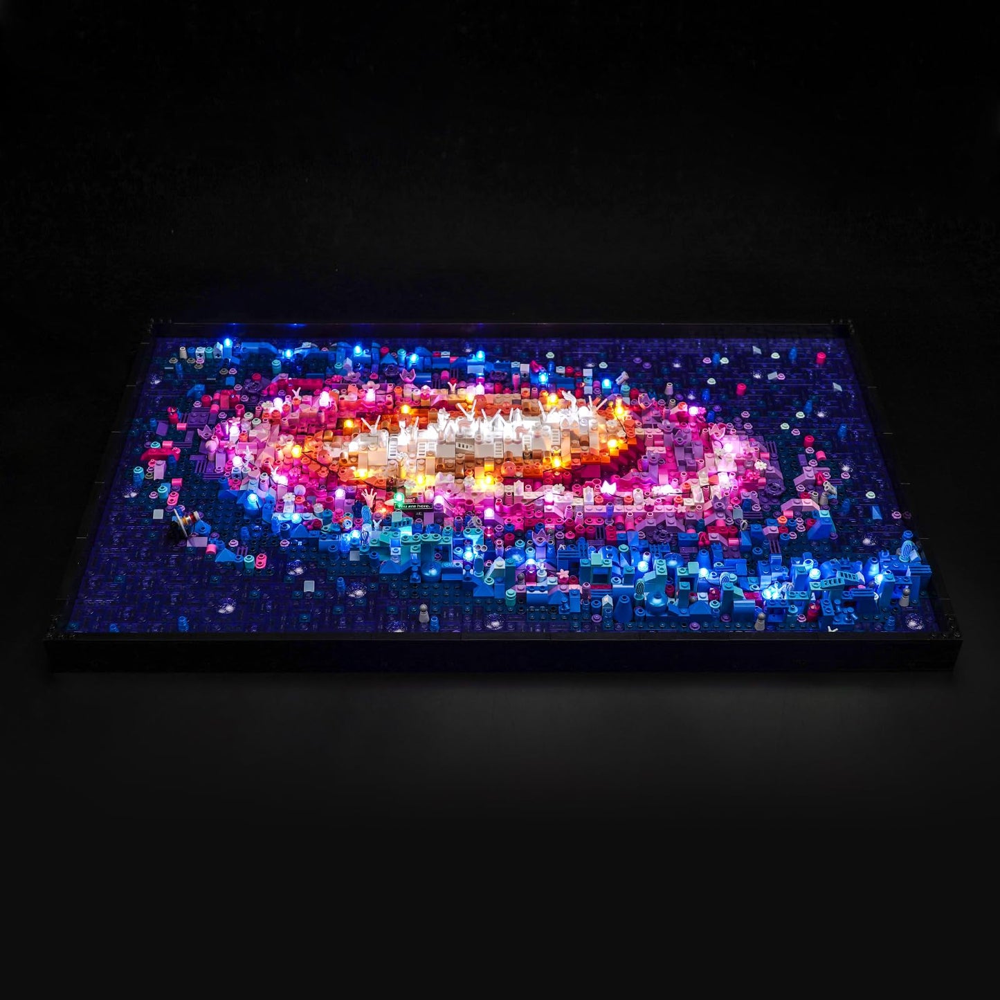 Brickbling Led Lights Compatible With Lego The Milky Way Galaxy, Creative Light Kit Compatible With Lego 31212 (Lights Only, No Model) (Rc Version Light)