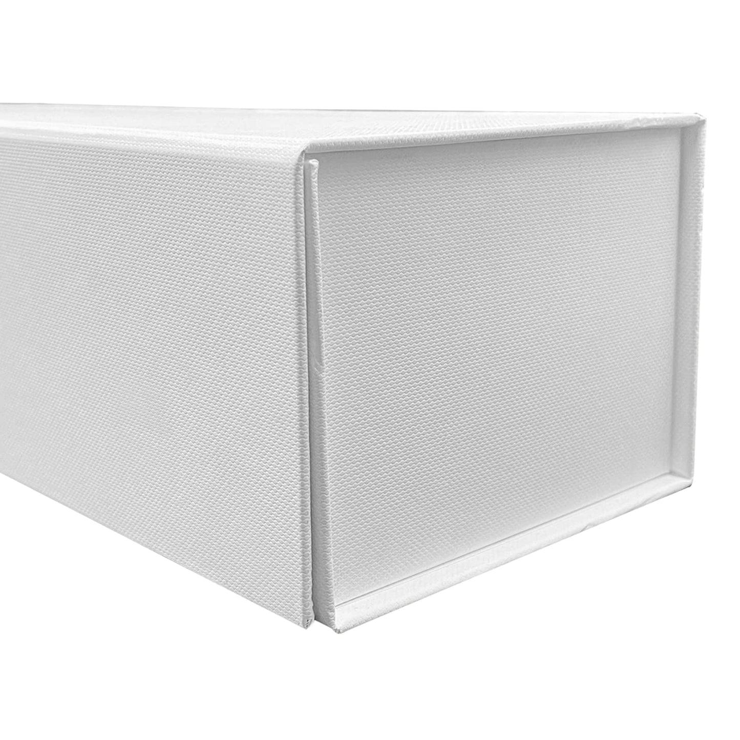 Vowcarol 800-Count Trading Card Storage Box, Topload Hard Case Storage Box, Hobby Box For Game Card Within Top Loader - White Magnetic Box 1 Pack