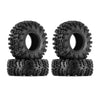 INJORA 1.3'' Wheel Tires - S5 Swamp Claw Mud Terrain Tires for TRX4M SCX24 1/18 1/24 RC Crawler Car (70 * 27mm)